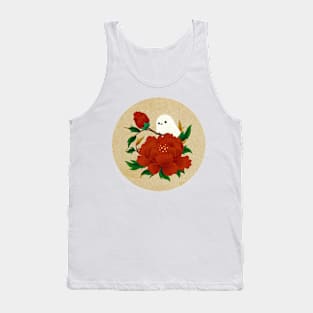 Minhwa: Crow-Tit and Peony A Type (Korean traditional/folk art) Tank Top